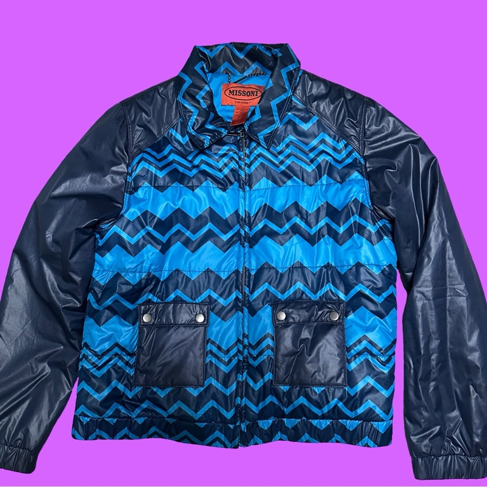 Missoni for Target Women’s  Blue Chevron Jacket